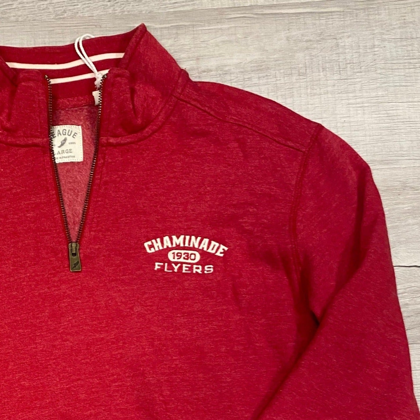 Legacy Sweatshirt 1/4 Zip - Red