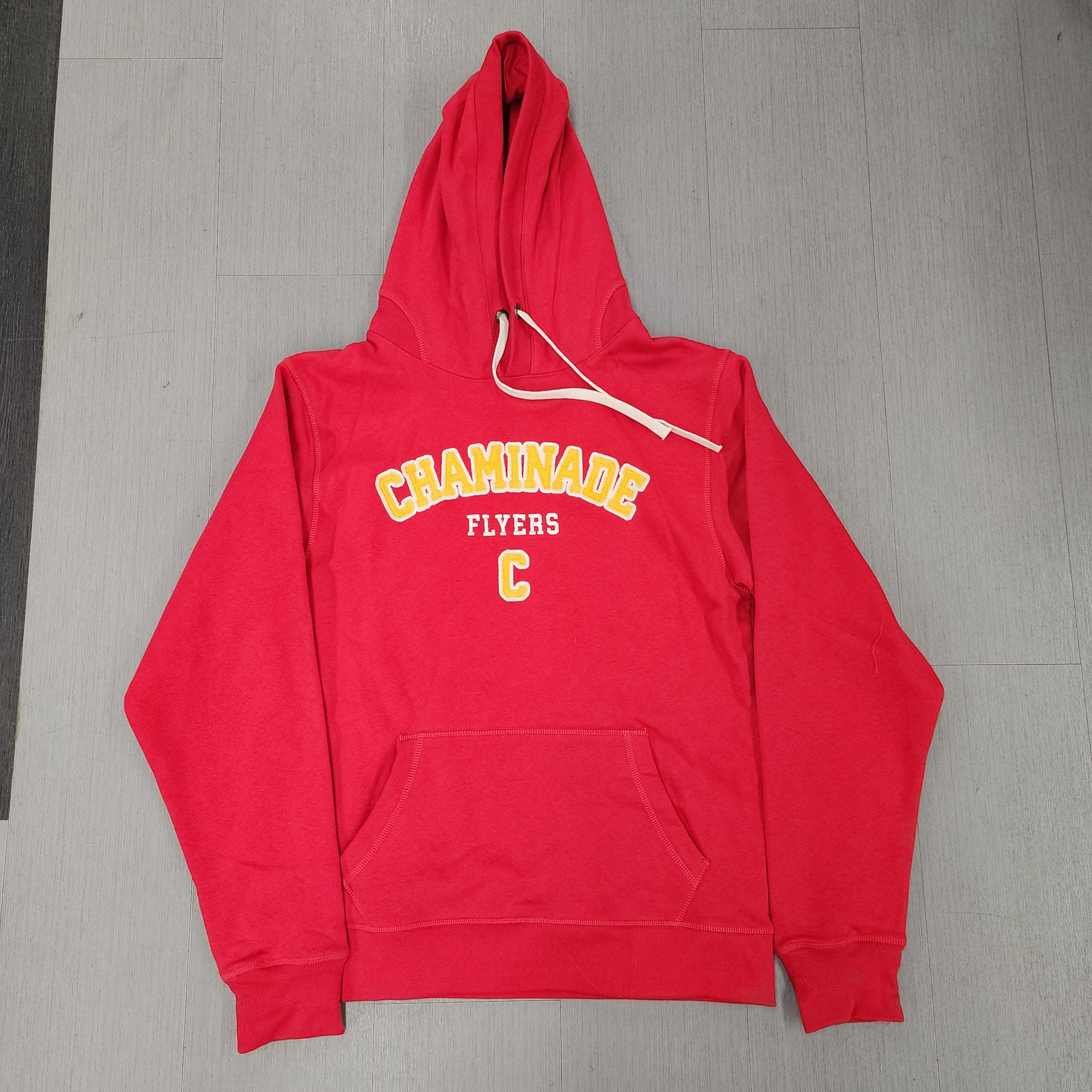 Legacy Embroidered Hoodie - Red