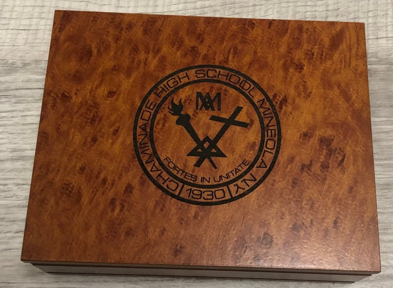 Chaminade Custom Bureau Box