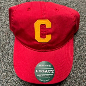 Legacy Red Hat With Gold C - Original Price $25.