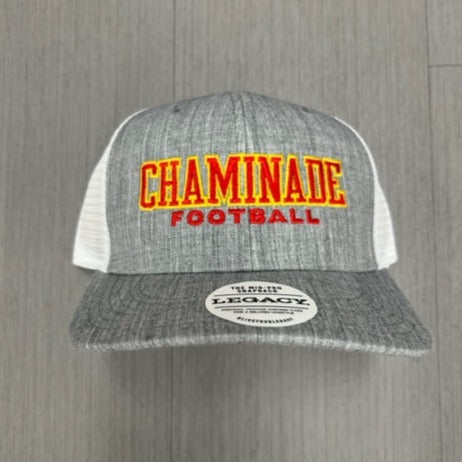 Legacy Grey/White Trucker Football Hat