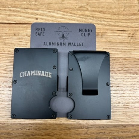 Aluminum Wallet with Money Clip