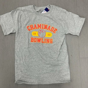 Champion - 1930 Pillbox over Bowling - Grey Tee Shirt