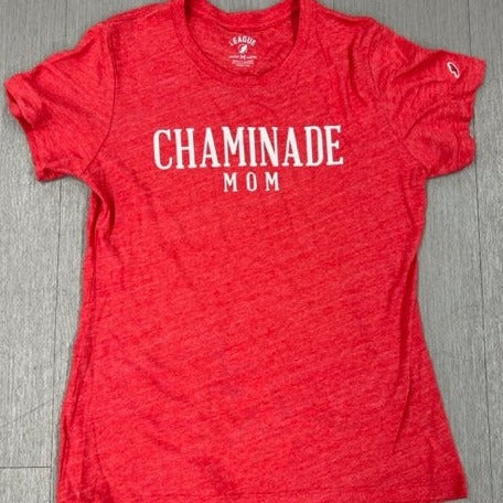 Legacy Women's Heather Red Chaminade Mom Tee Shirt