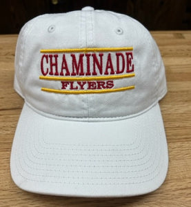 MV Sport  White Hat with Chaminade Flyers