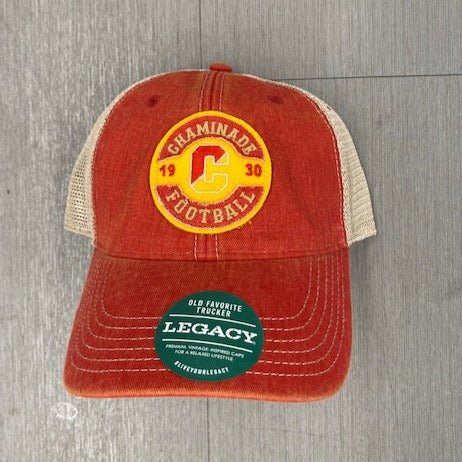 Legacy Football Trucker Hat - Red