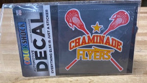 Chaminade Flyers Lacrosse Decal Sticks and Stars