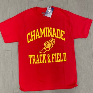 Champion - Track - Red Tee Shirt
