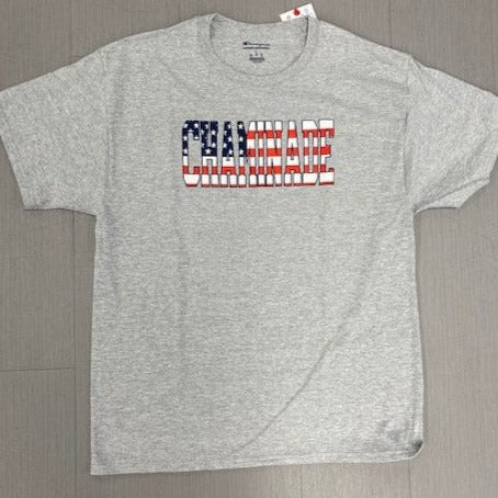 Champion store flag shirt