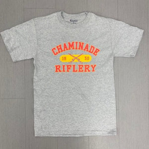 Champion - 1930 Pillbox over Riflery - Grey Tee Shirt