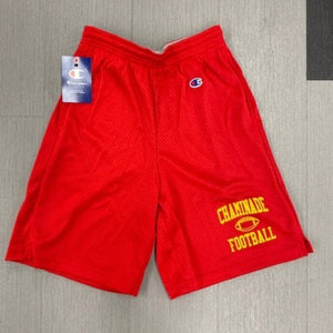 Champion Red Shorts- Football
