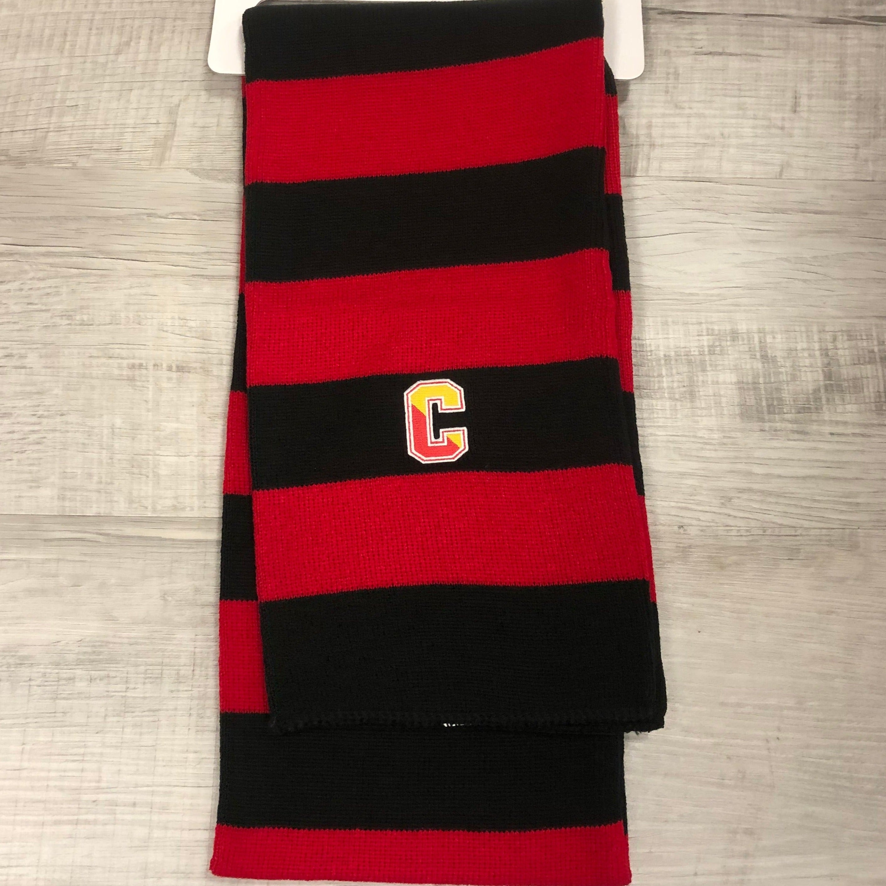 Niagara - Rugby Striped Knit Scarf - Final Sale