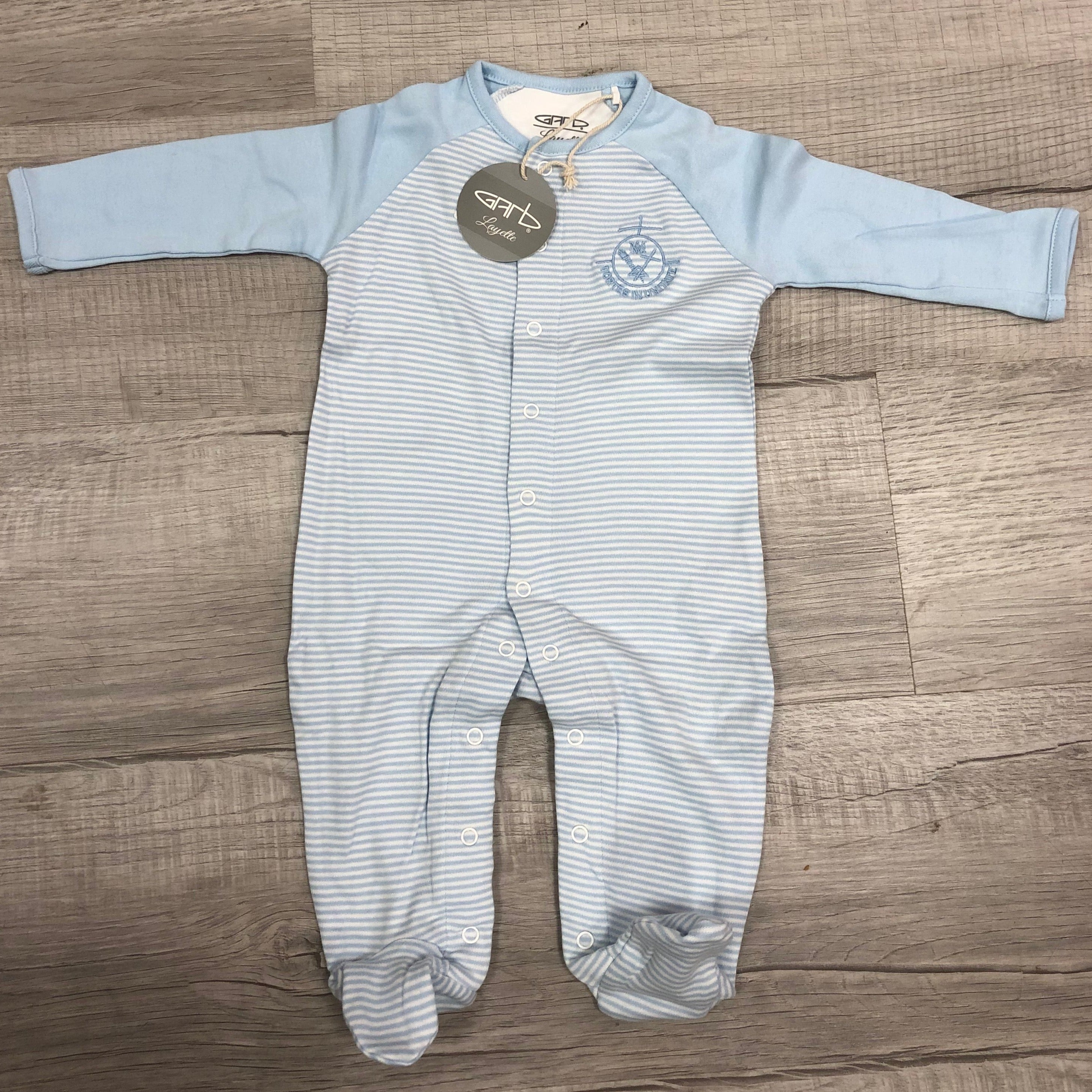 Blue Onesie with Seal