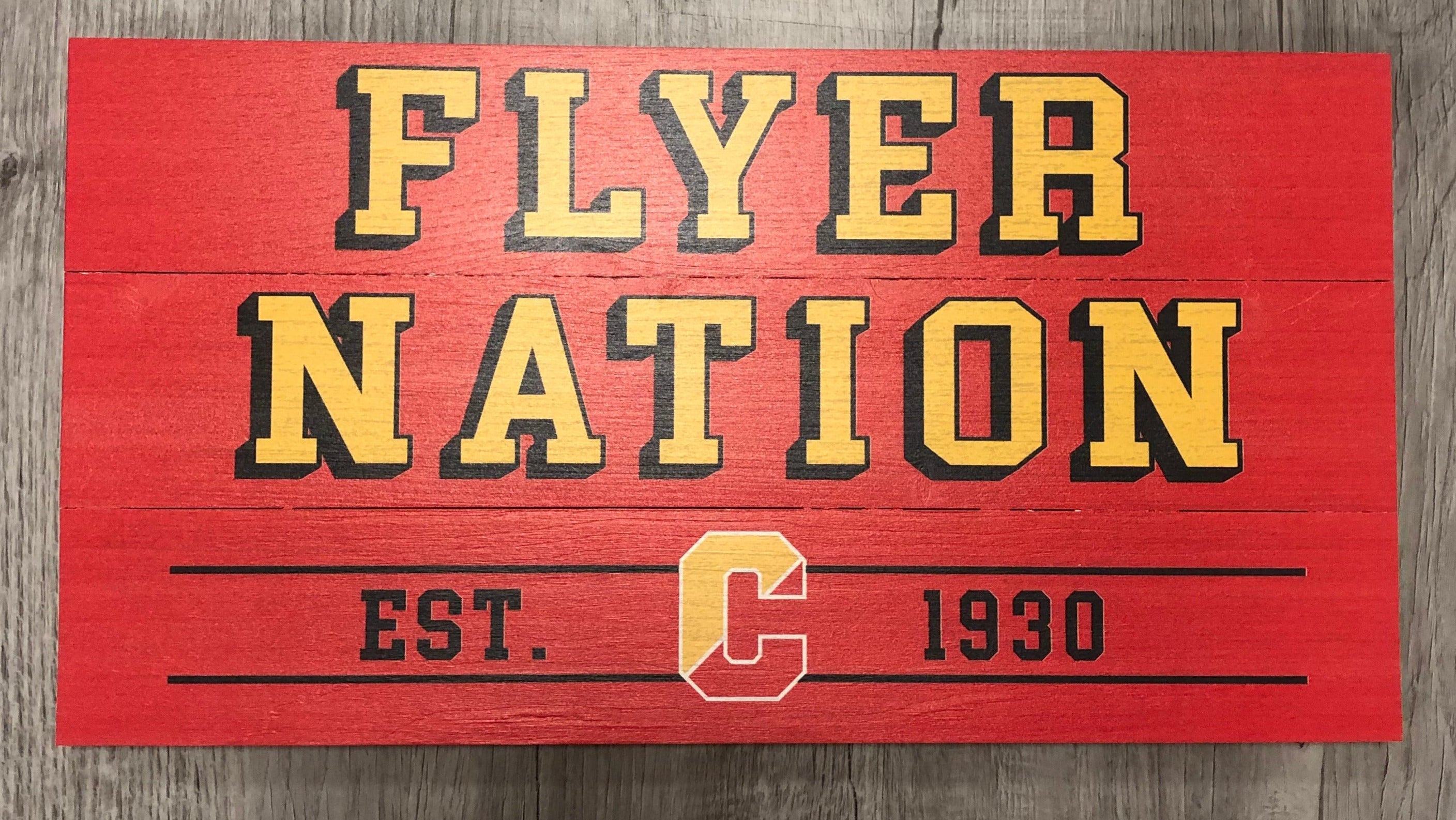 Legacy Flyer Nation Wall Sign