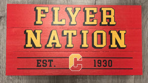 Legacy Flyer Nation Wall Sign