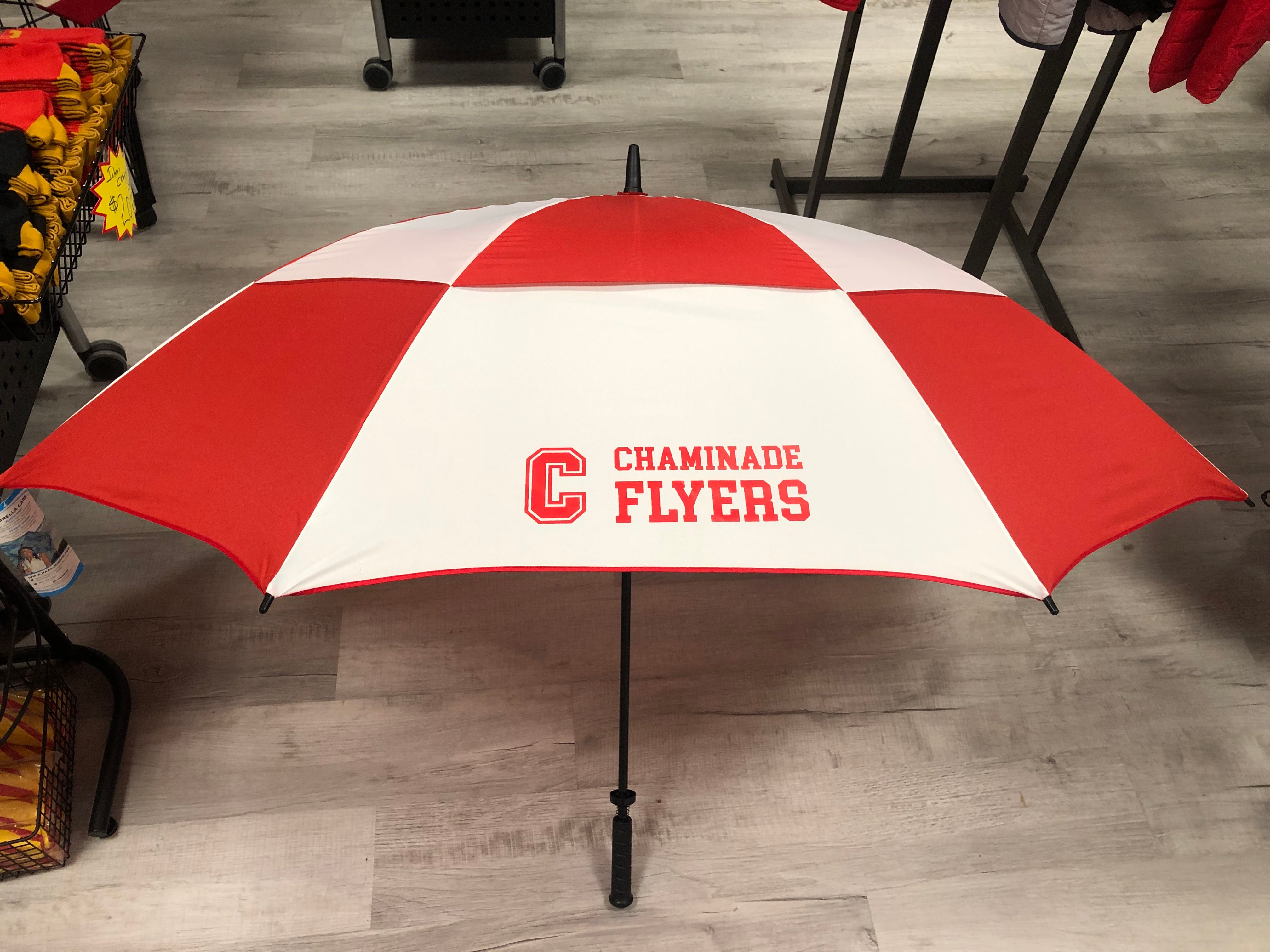 Golf Umbrella - Red & White