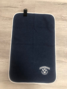 Golf Microfiber Waffle  Navy Towel