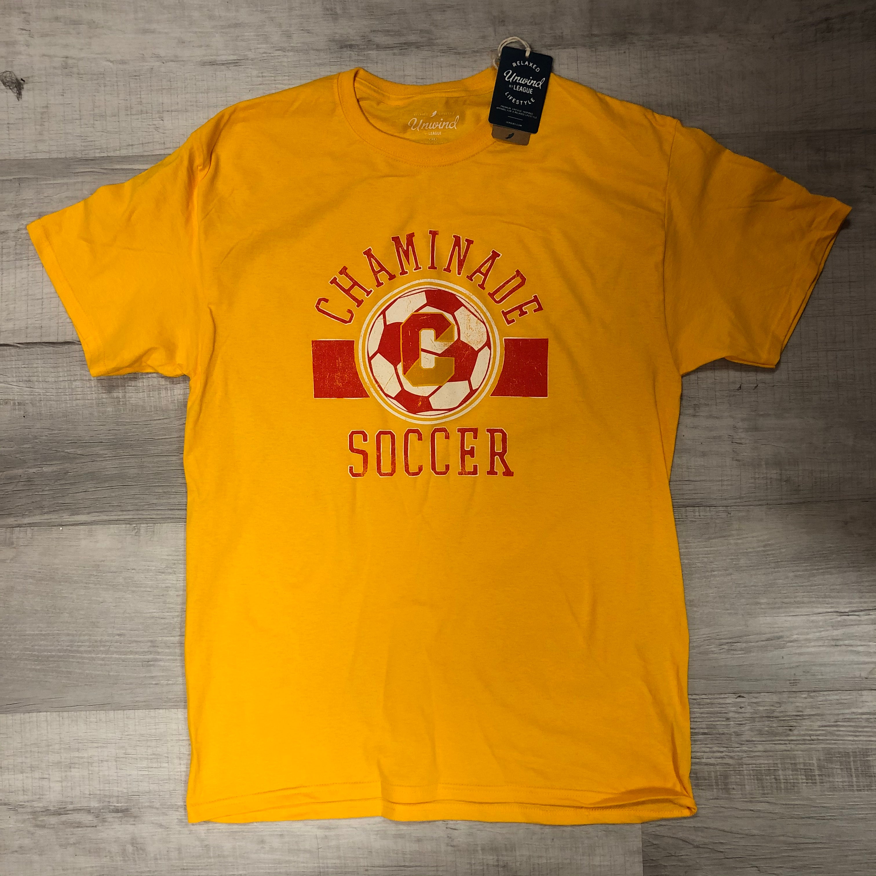 Legacy Short Sleeve Soccer Tee - Gold **FINAL SALE** Medium Only