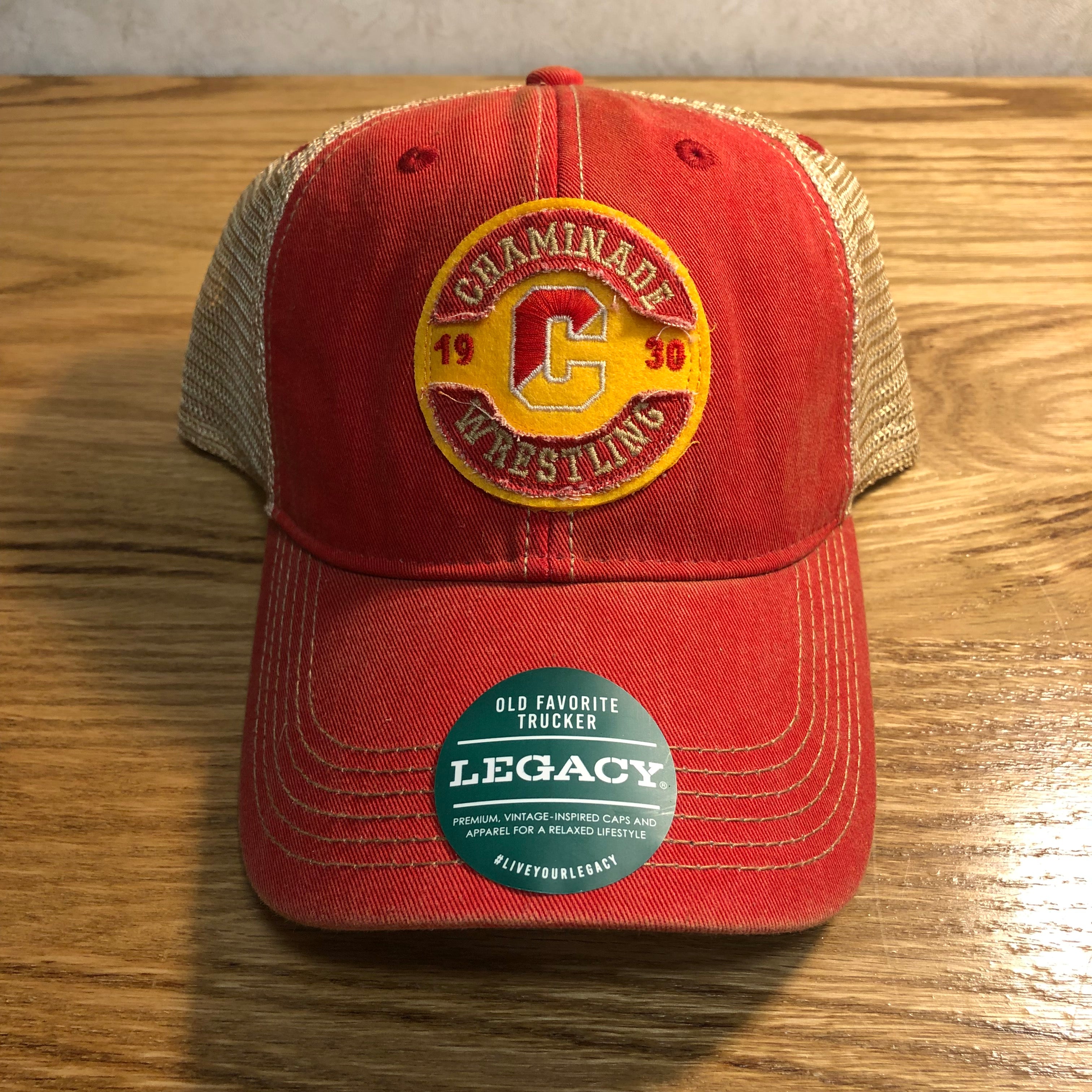 Legacy Wrestling Trucker Hat - Red