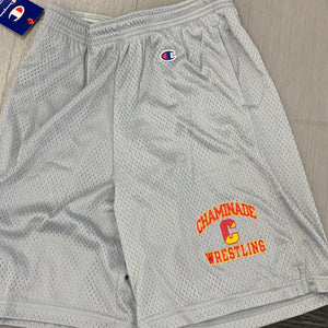 Champion Grey Shorts- Wrestling
