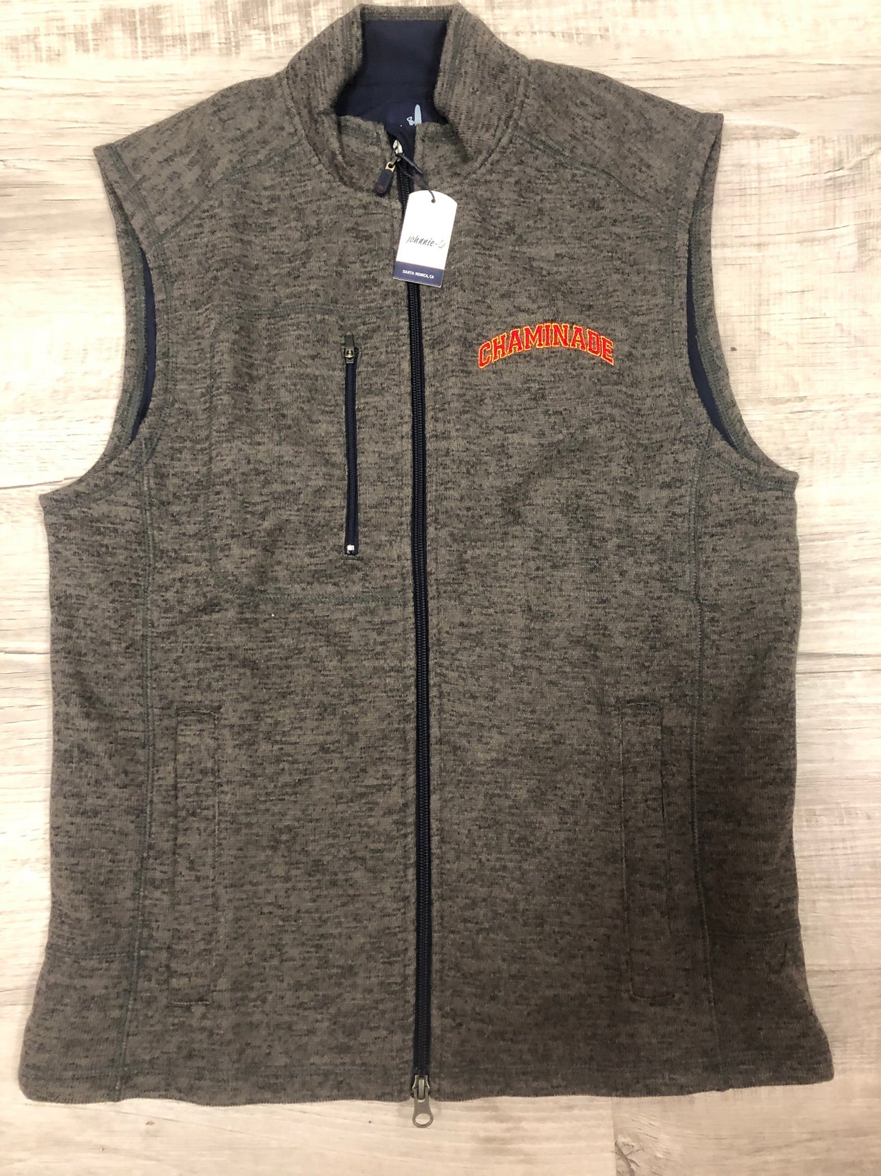 Johnnie-O Tahoe Vest - Quarry **Final Sale** Small Only