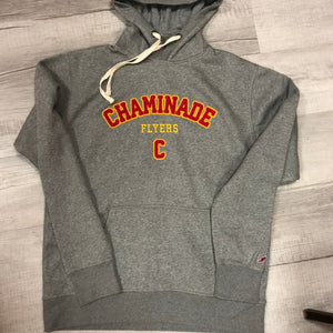 Legacy Embroidered Hoodie - Grey