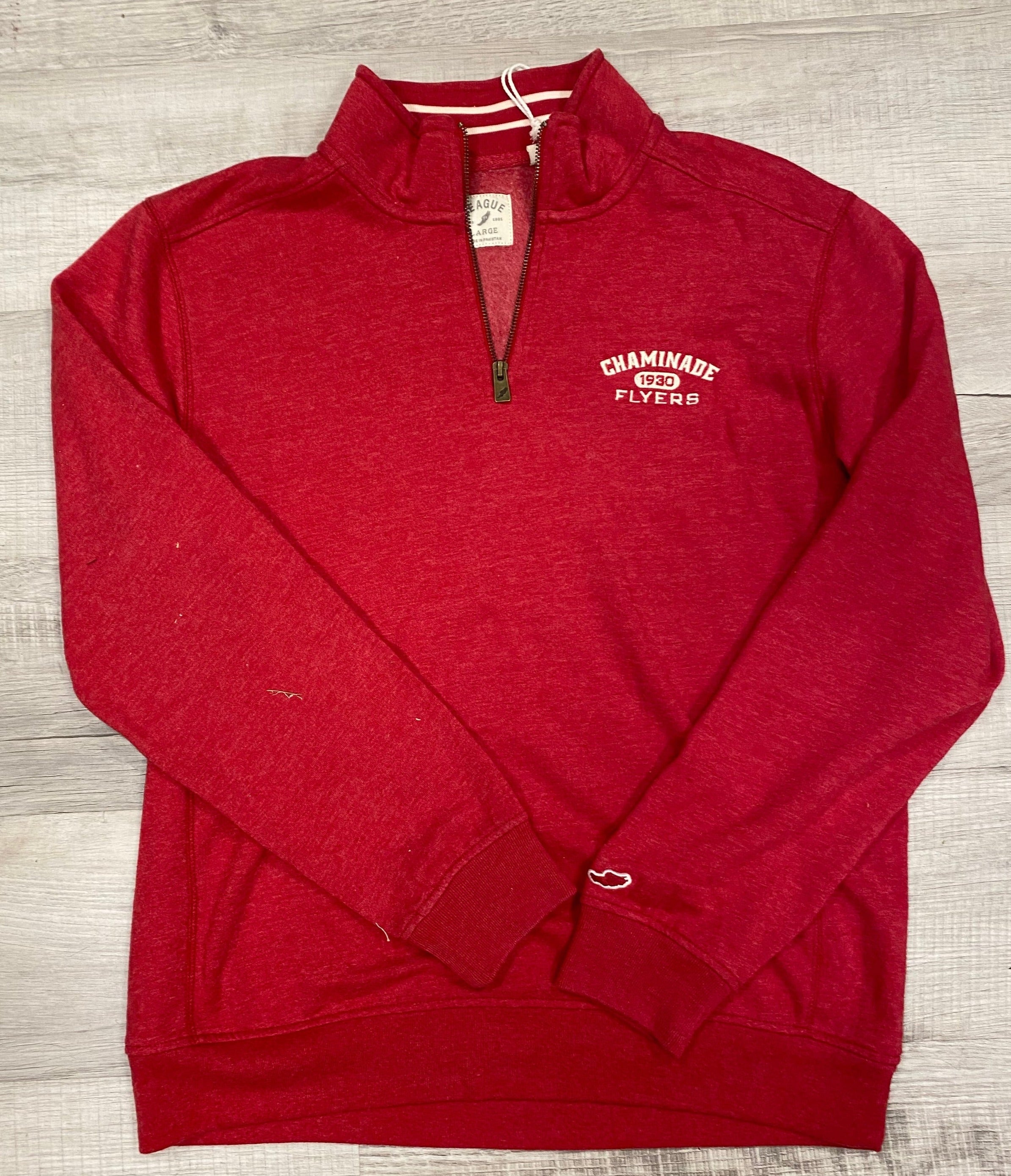 Legacy Sweatshirt 1/4 Zip - Red